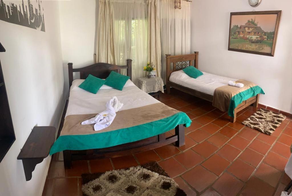 Hotel Campestre La Loma Curití Buitenkant foto