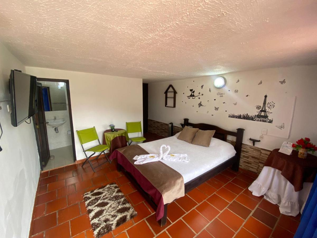 Hotel Campestre La Loma Curití Buitenkant foto