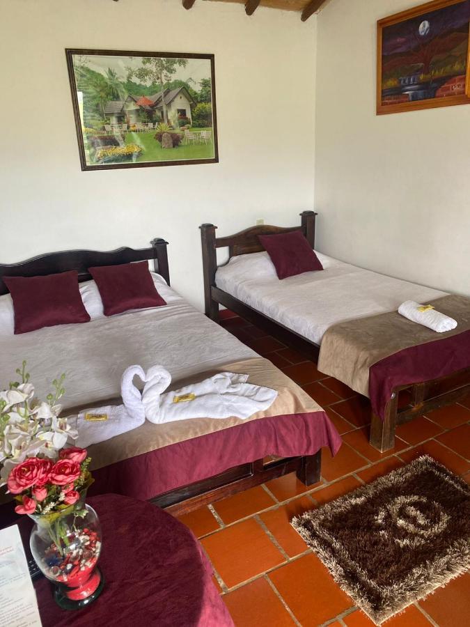 Hotel Campestre La Loma Curití Buitenkant foto