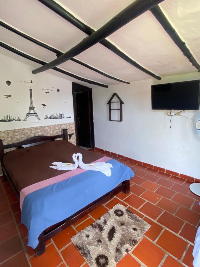 Hotel Campestre La Loma Curití Buitenkant foto