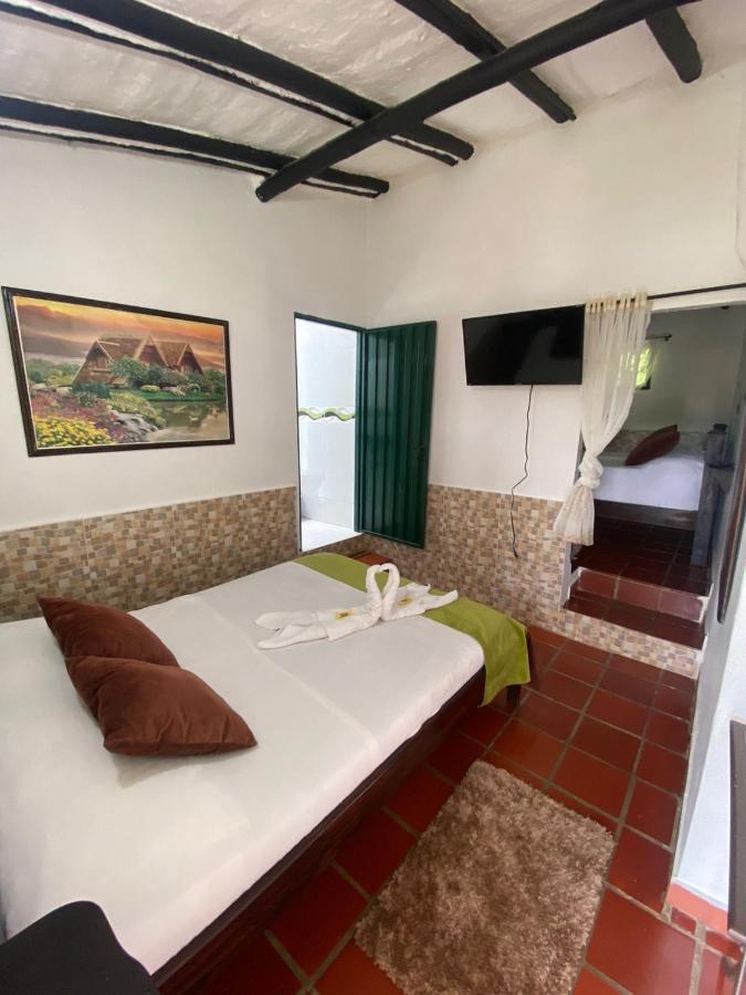 Hotel Campestre La Loma Curití Buitenkant foto
