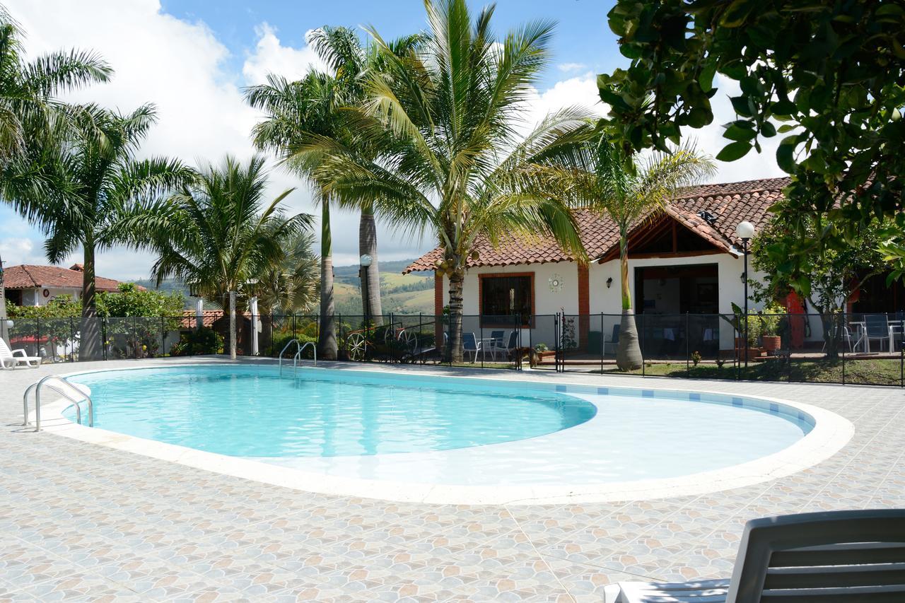 Hotel Campestre La Loma Curití Buitenkant foto