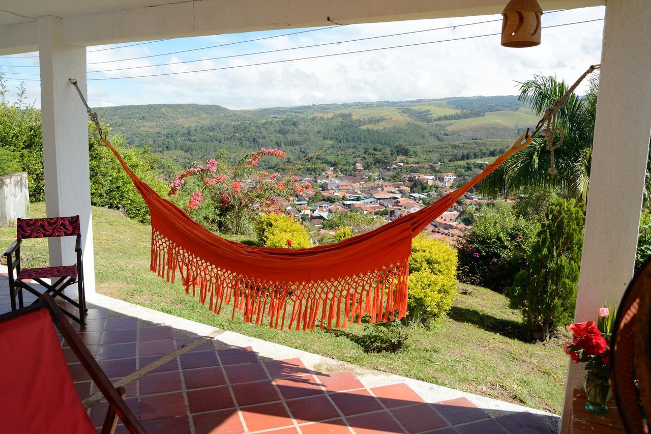 Hotel Campestre La Loma Curití Buitenkant foto