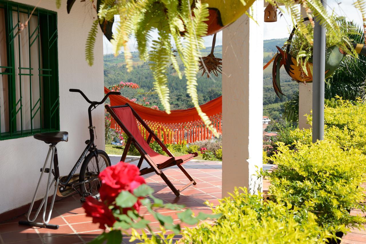 Hotel Campestre La Loma Curití Buitenkant foto